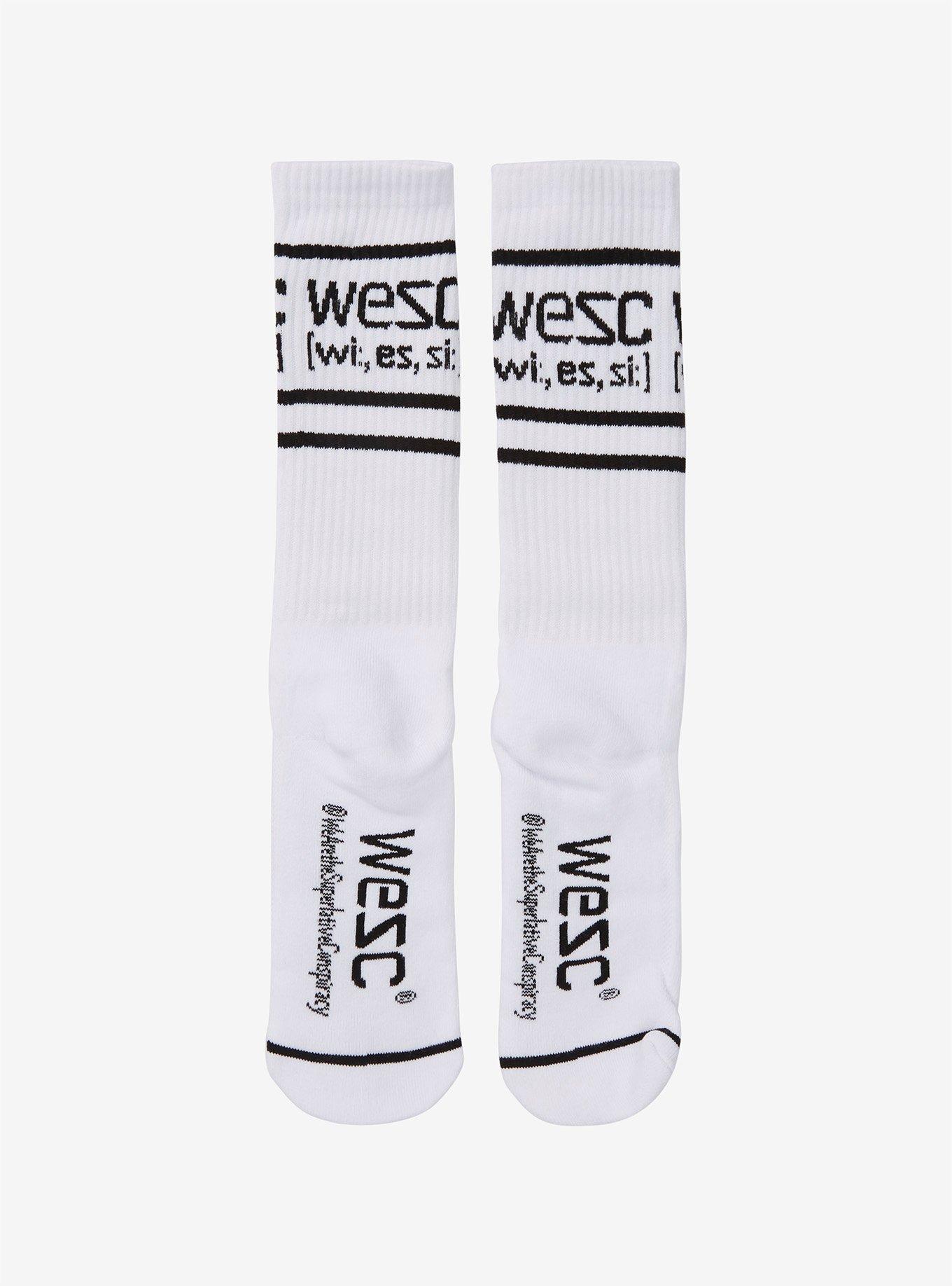 WeSC Pronunciation Crew Socks, , alternate