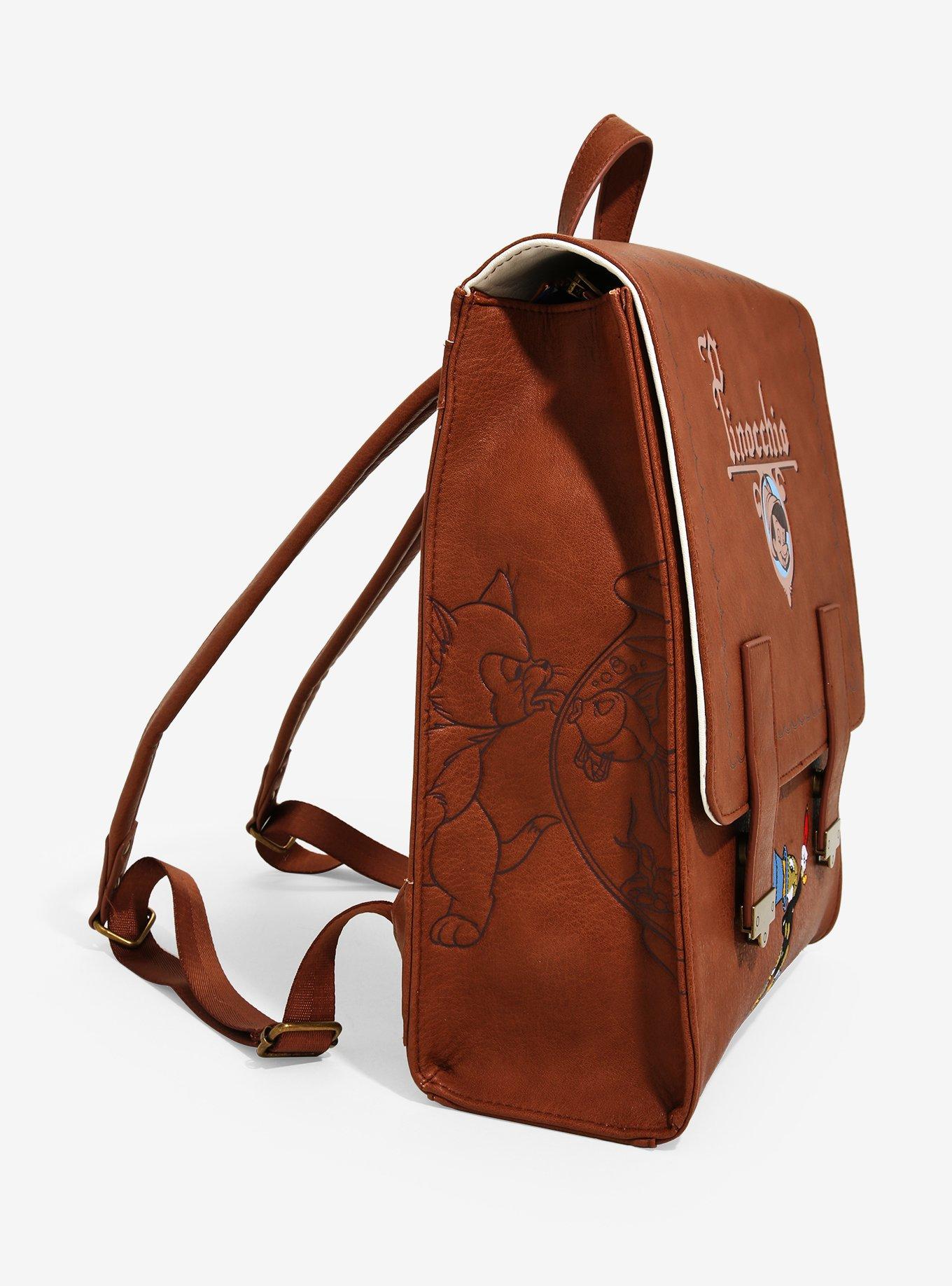Loungefly Disney Pinocchio Mini Satchel Backpack - BoxLunch Exclusive, , alternate