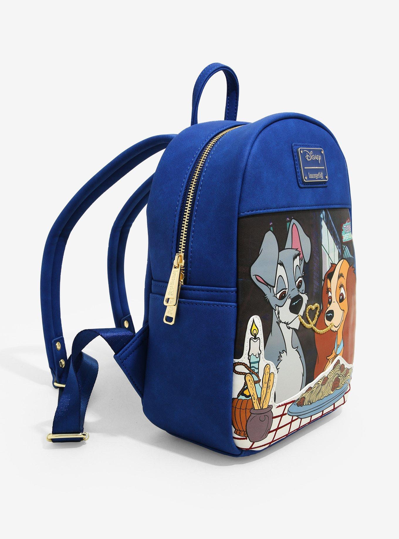 Loungefly Disney Lady and the Tramp Spaghetti Mini Backpack  display picture 3