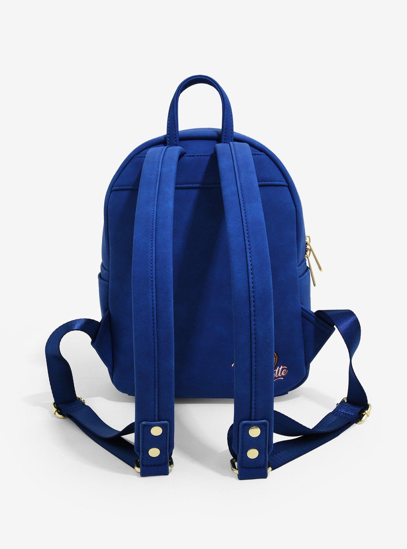 Loungefly Disney Lady & the Tramp Spaghetti Dinner Picnic Blue Mini Backpack NWT Loungefly Disney Lady & the Tramp Spaghetti Dinner Picnic  main image 4