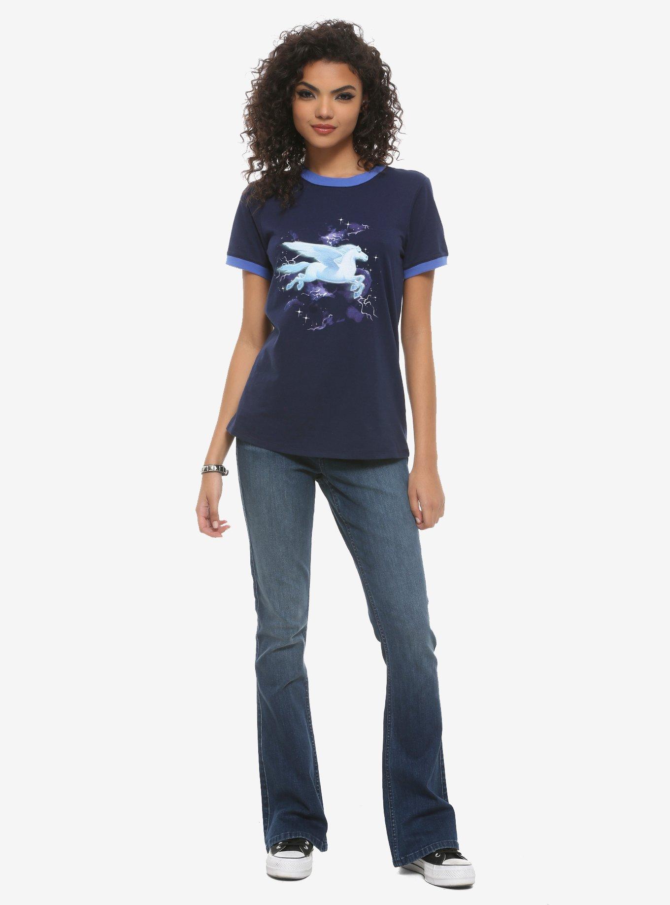 Her Universe Disney Pixar Onward Guinevere Girls Ringer T-Shirt, MULTI, alternate