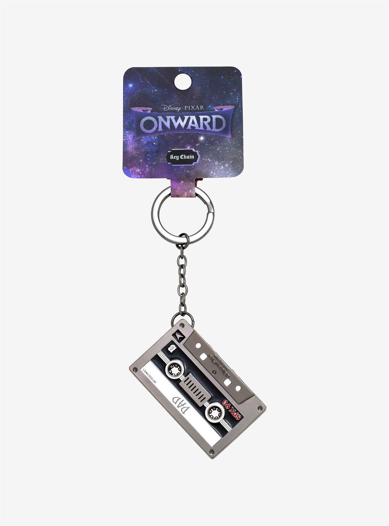 Loungefly Disney Pixar Onward Cassette Key Chain, , alternate