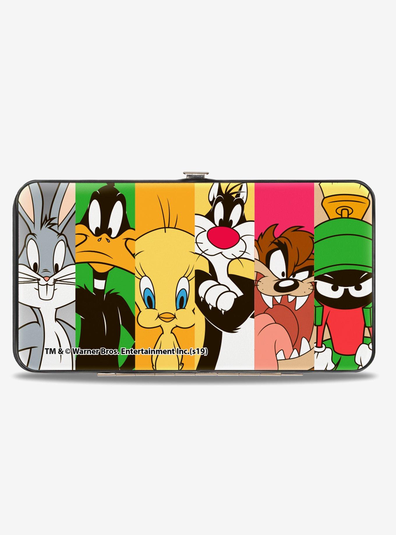 Looney Tunes Classic Characters Blocks Hinged Wallet, , alternate