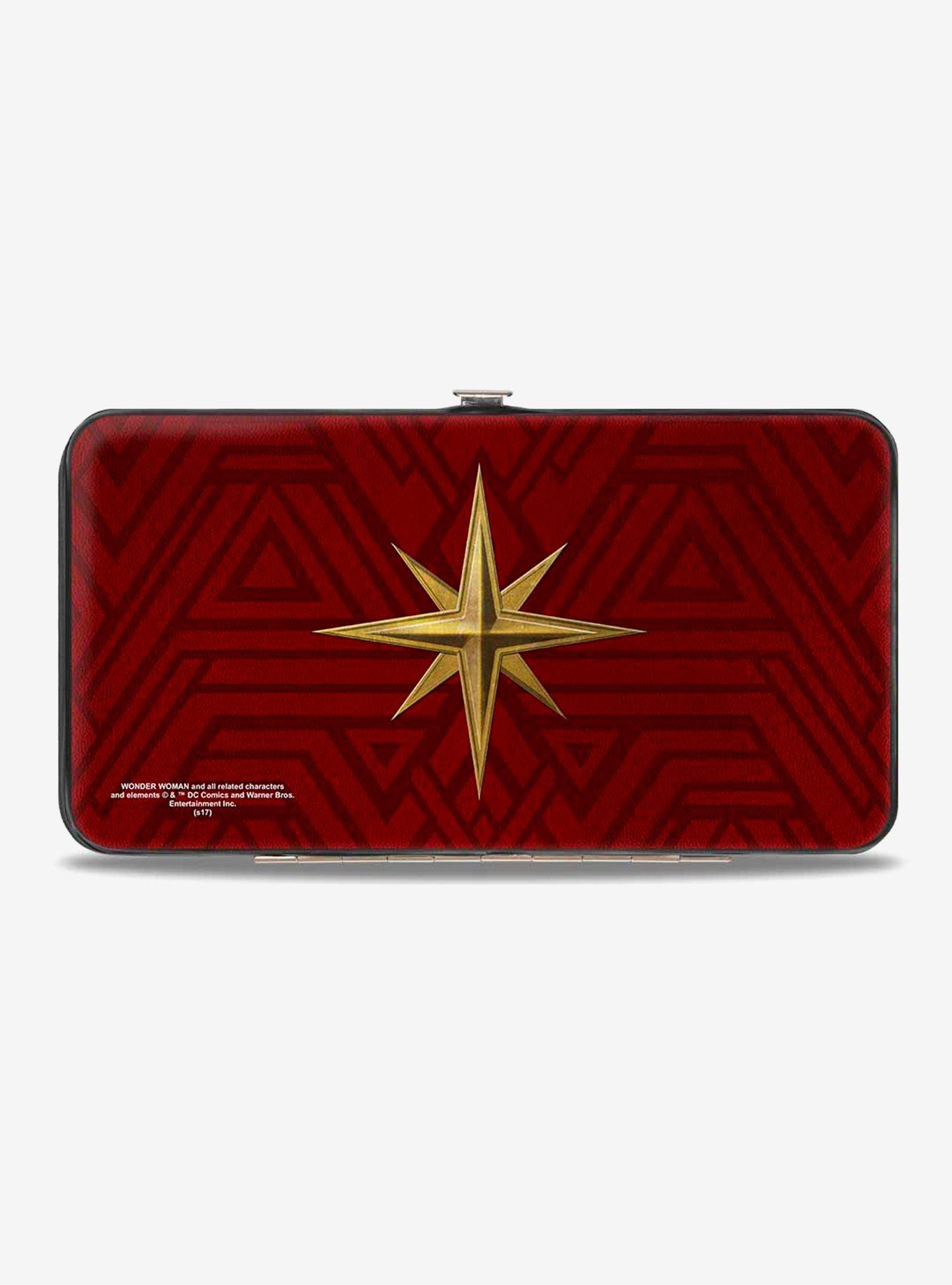 DC Comics Wonder Woman Live Action Icon Tiara Star Hinged Wallet, , hi-res