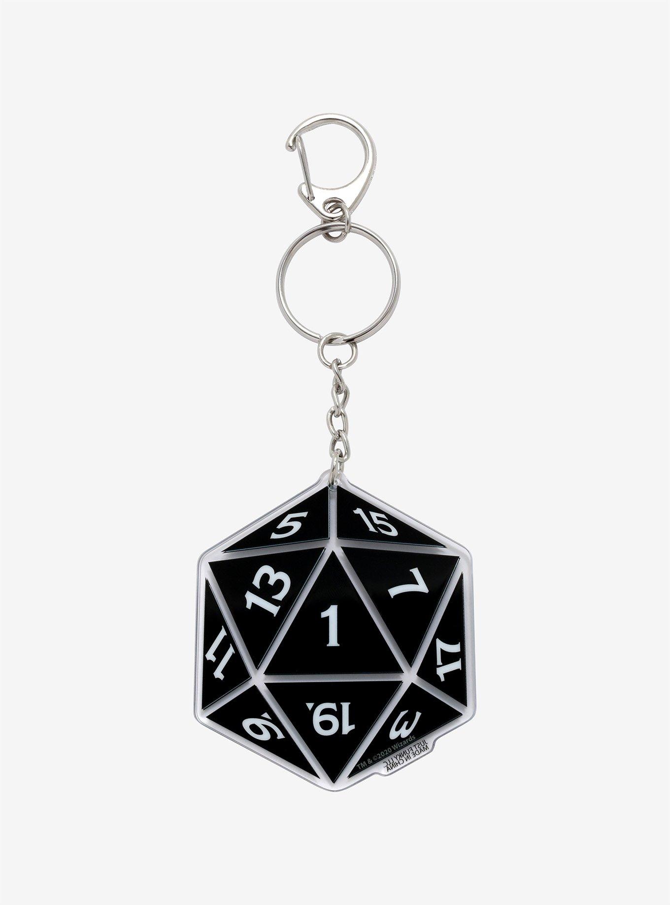 Dungeons & Dragons D20 Key Chain, , alternate