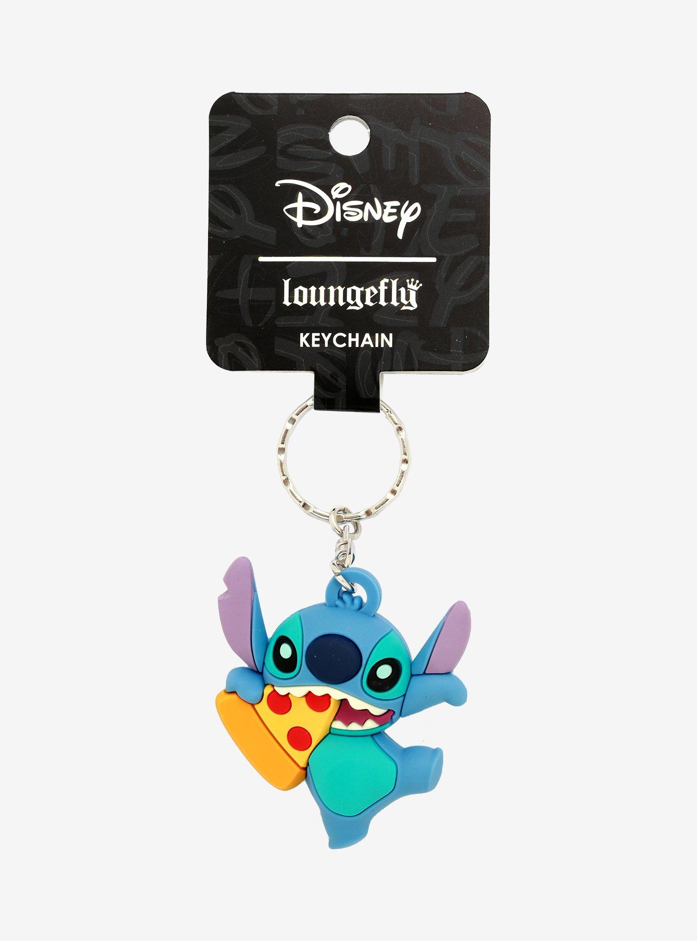 Loungefly Disney Lilo & Stitch Pizza Stitch Figural Key Chain, , alternate