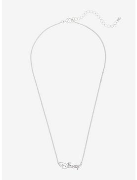 Plus Size Disney Logo Necklace, , hi-res