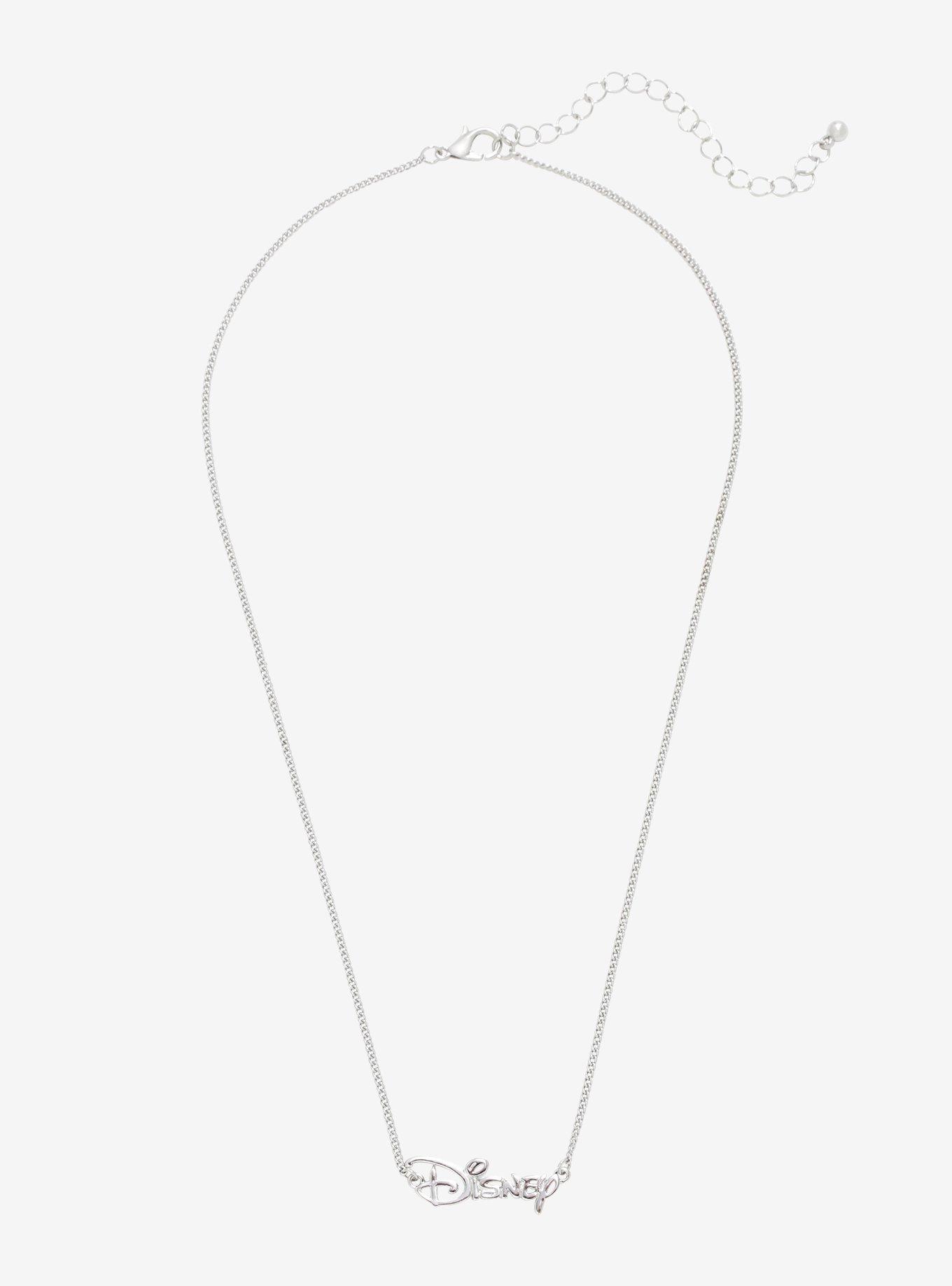 Disney Logo Necklace, , alternate