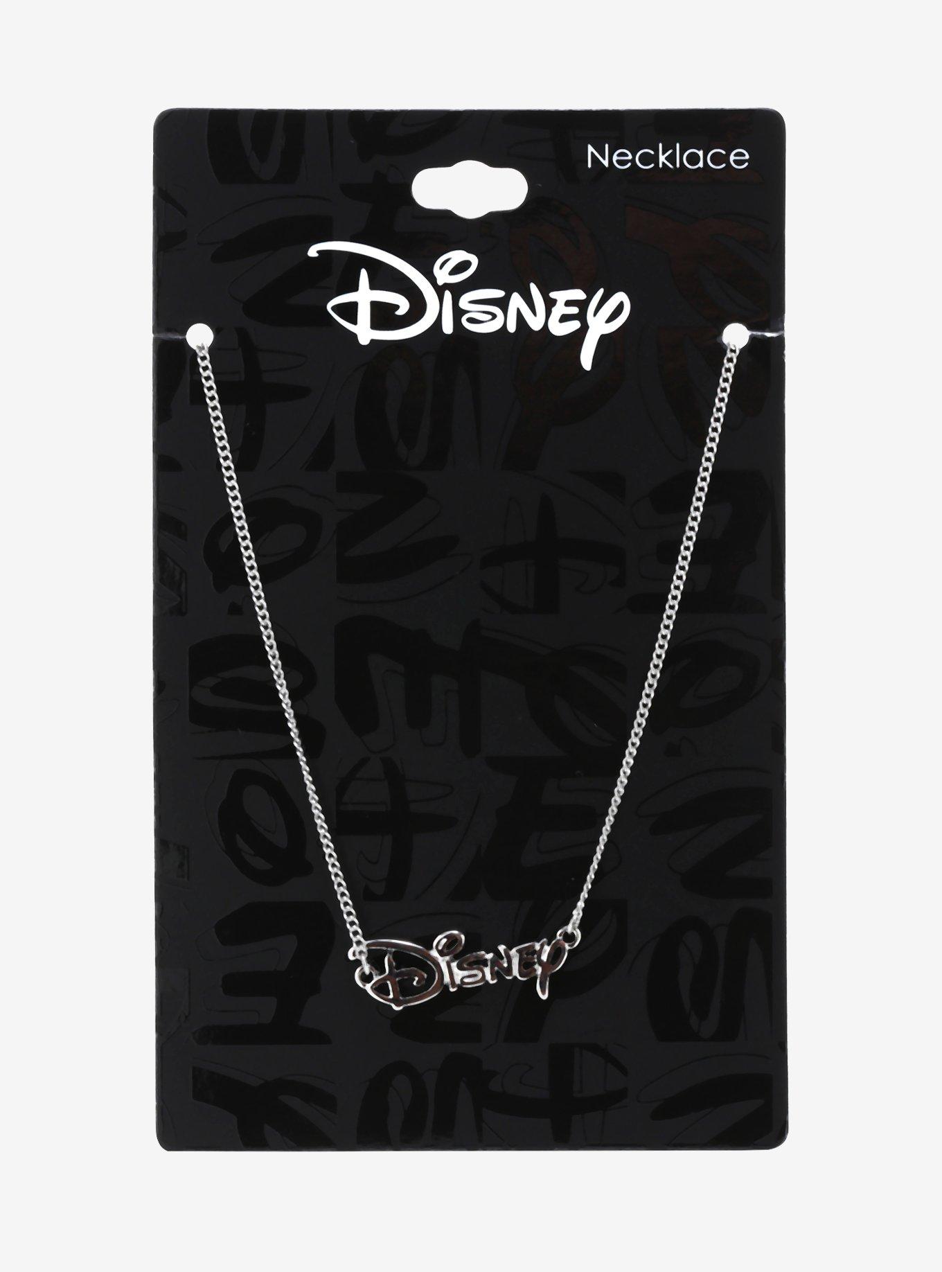 Disney Logo Necklace, , alternate