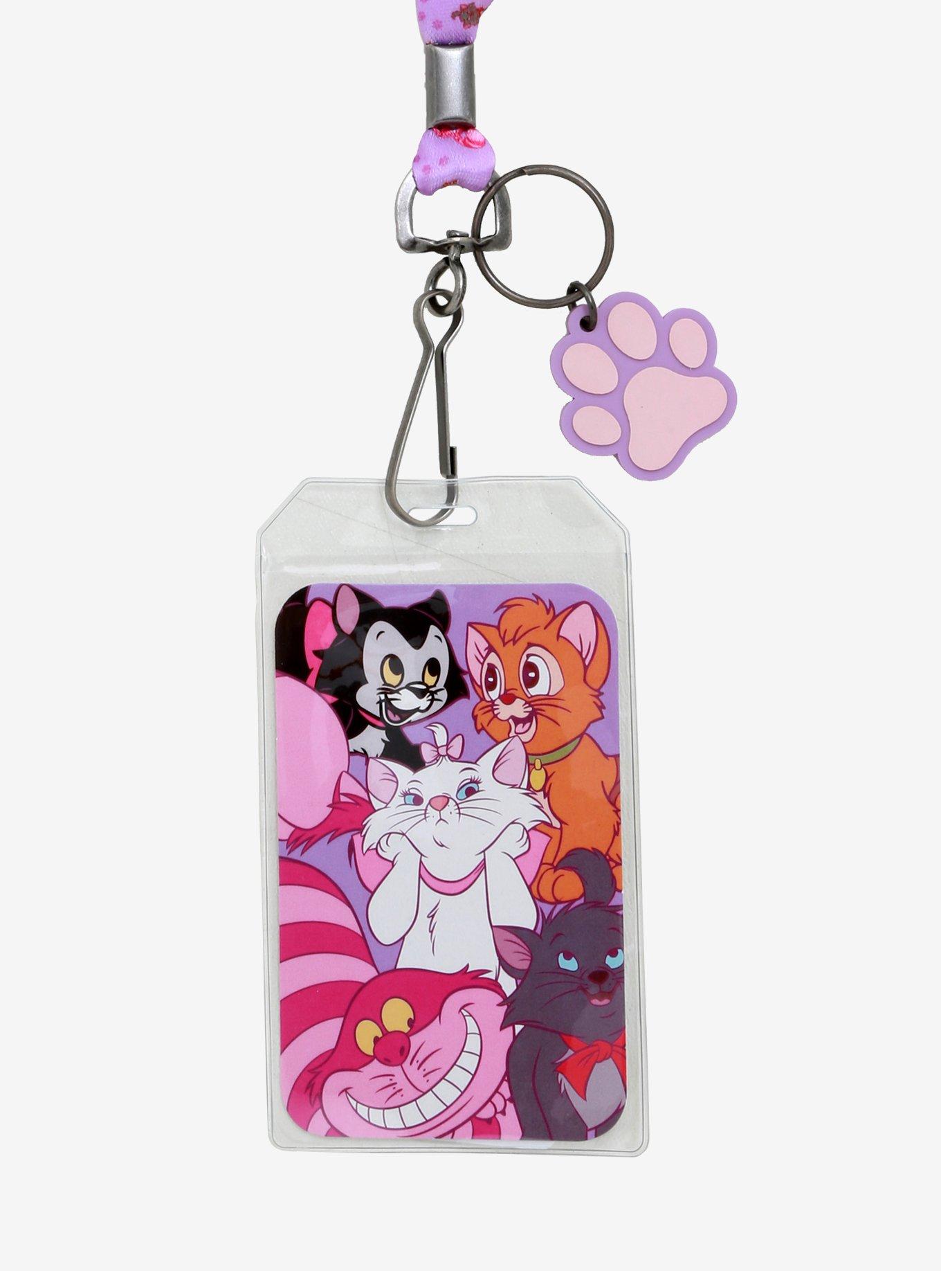 Loungefly Disney Cats Lanyard, , alternate