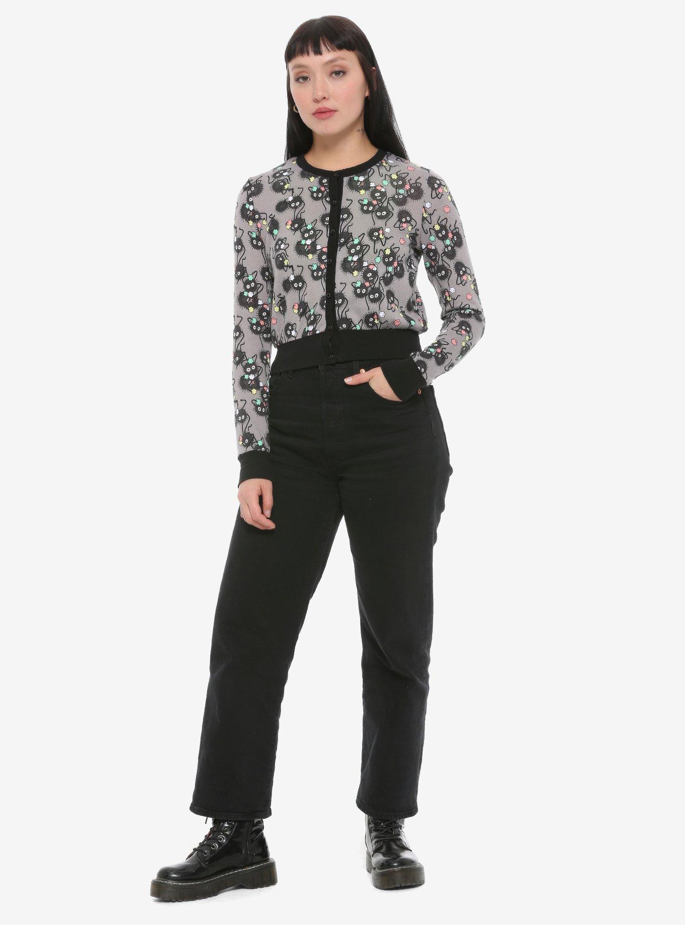 Her Universe Studio Ghibli Spirited Away Soot Sprites Cardigan, MULTI, alternate