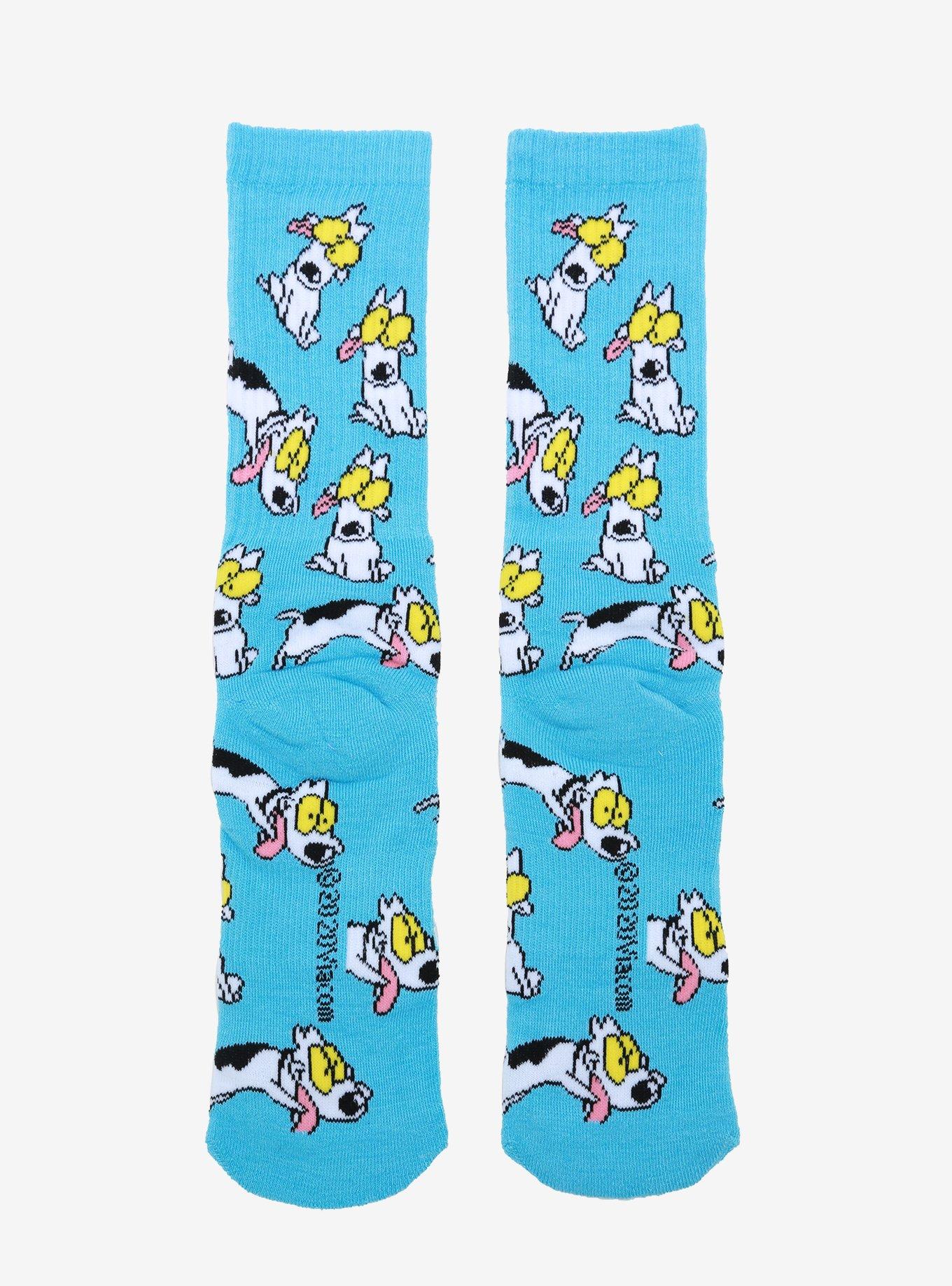 Rocko's Modern Life Spunky Crew Socks, , alternate