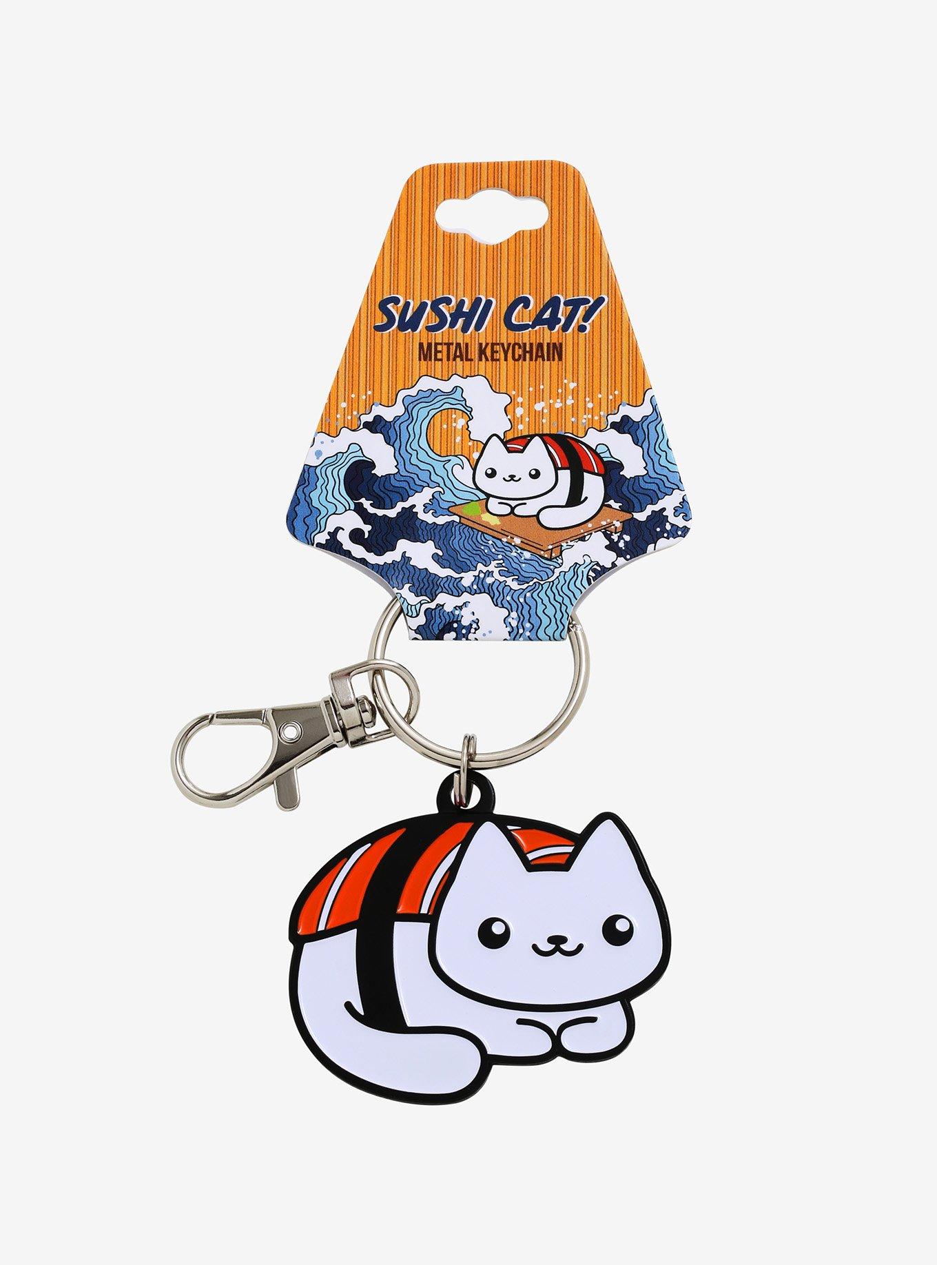 Sushi Cat Key Chain, , alternate