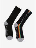 Friends Logo Striped Crew Socks, , alternate
