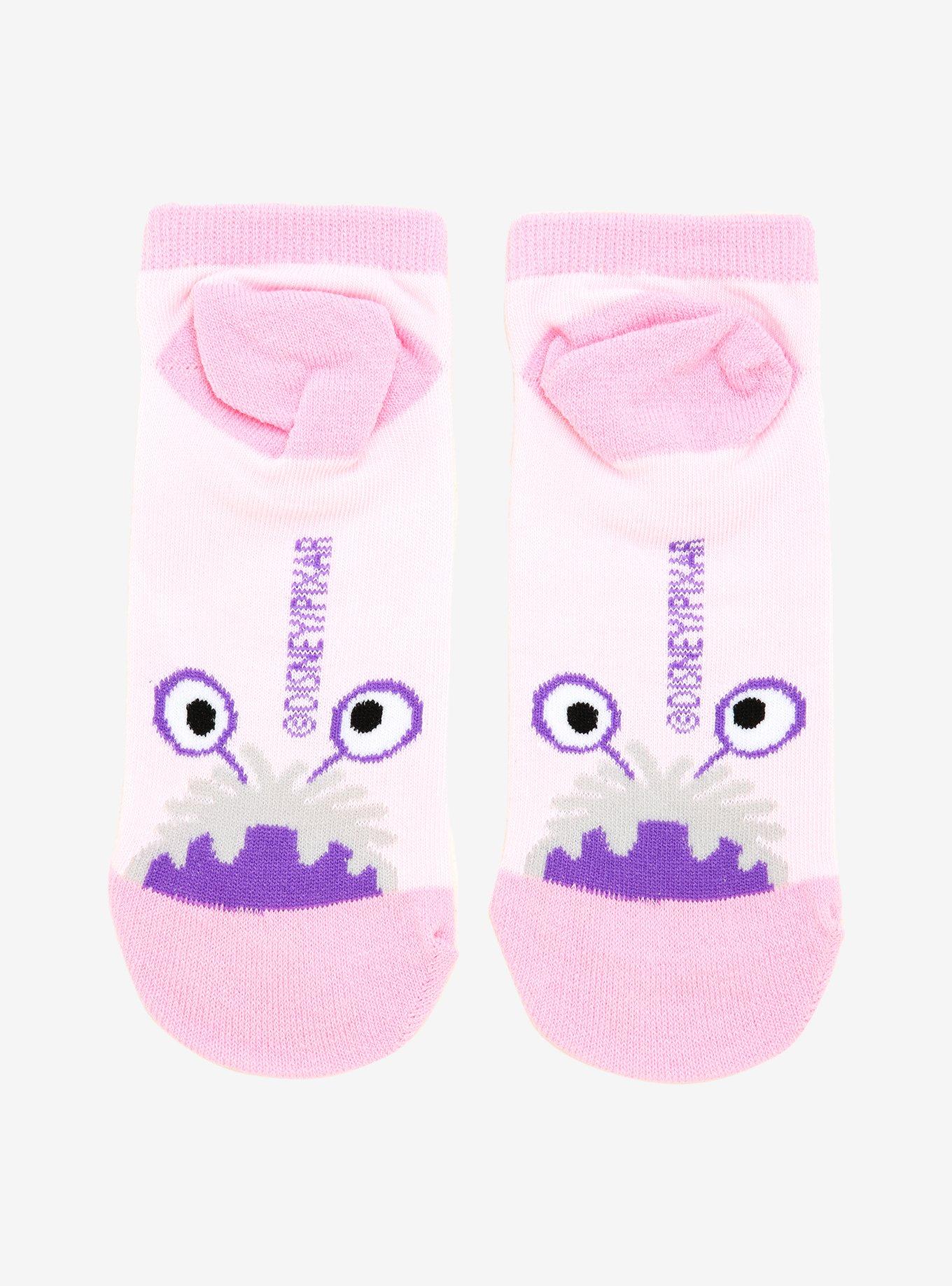 Disney Pixar Monsters, Inc. Boo’s Door No-Show Socks, , alternate