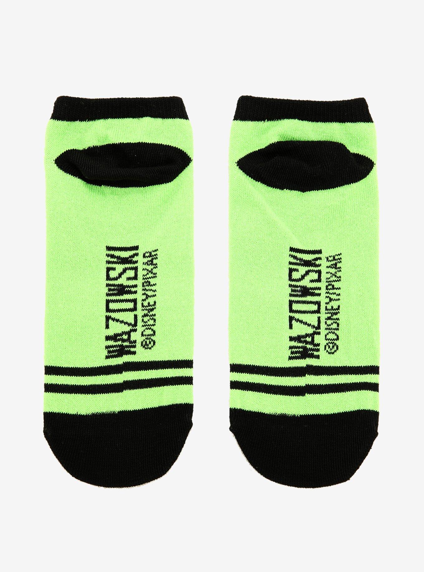 Disney Pixar Monsters, Inc. Mike Wazowski No-Show Socks, , alternate