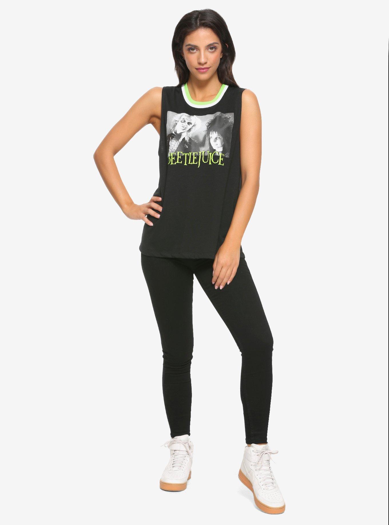 Beetlejuice Wedding Photo Girls Tank Top, MULTI, alternate