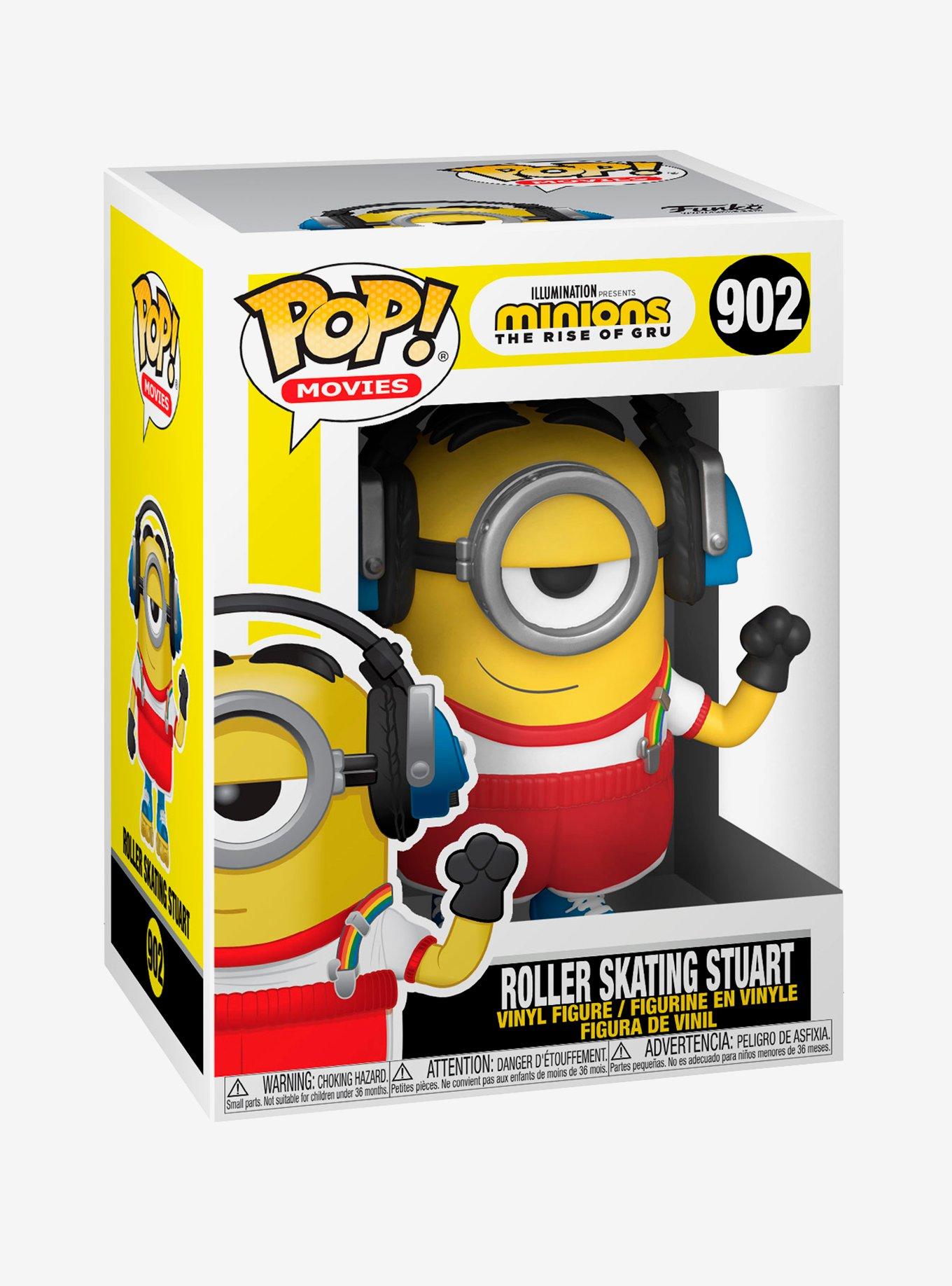 Funko Minions: The Rise Of Gru Pop! Movies Roller Skating Stuart Vinyl Figure, , alternate
