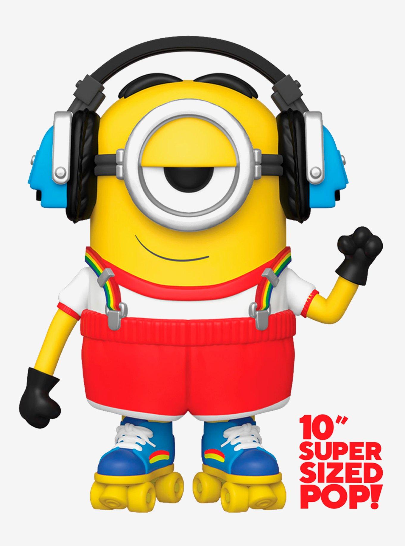 Funko Minions: The Rise Of Gru Pop! Movies Roller Skating Stuart 10 Inch Vinyl Figure, , alternate