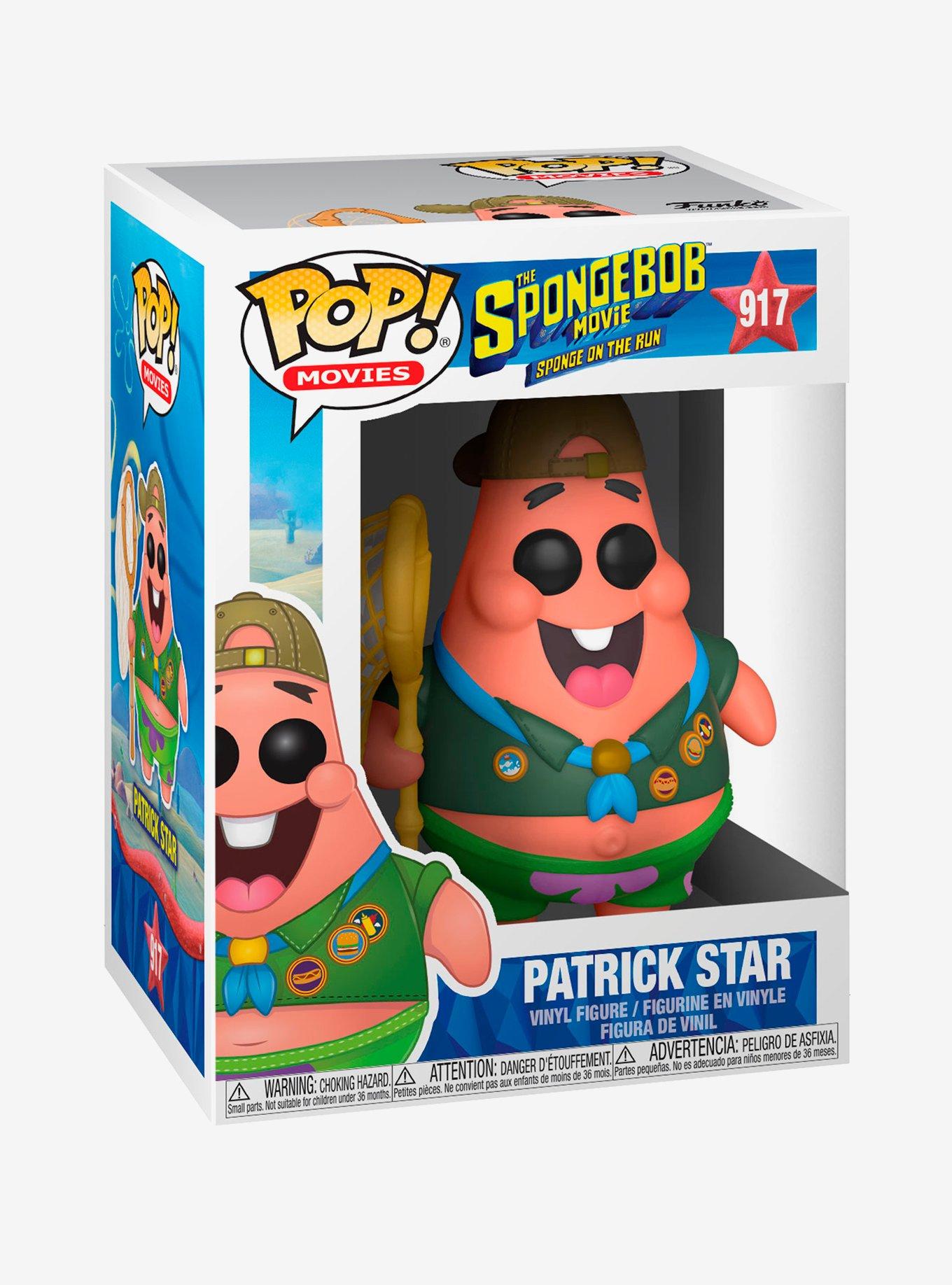 Funko SpongeBob SquarePants Pop! Movies The SpongeBob Movie: Sponge On The Run Patrick Star Vinyl Figure, , alternate