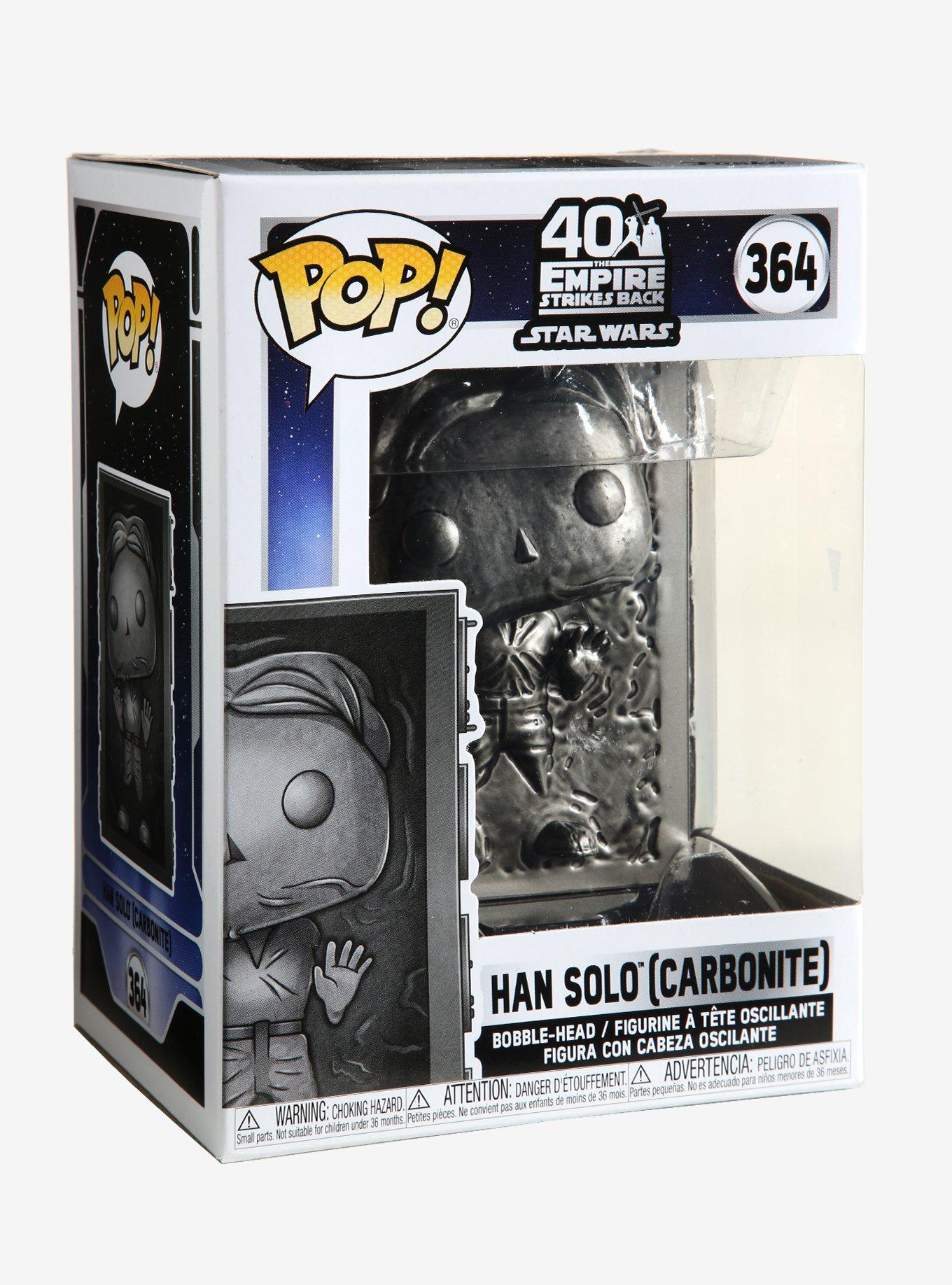 Funko Star Wars: The Empire Strikes Back Pop! Han Solo (Carbonite) Vinyl Bobble-Head, , alternate