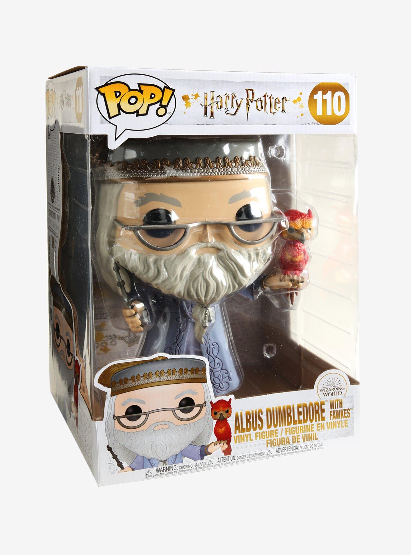 Funko Harry Potter Pop! Albus Dumbledore With Fawkes 10 Inch Vinyl Figure, , alternate