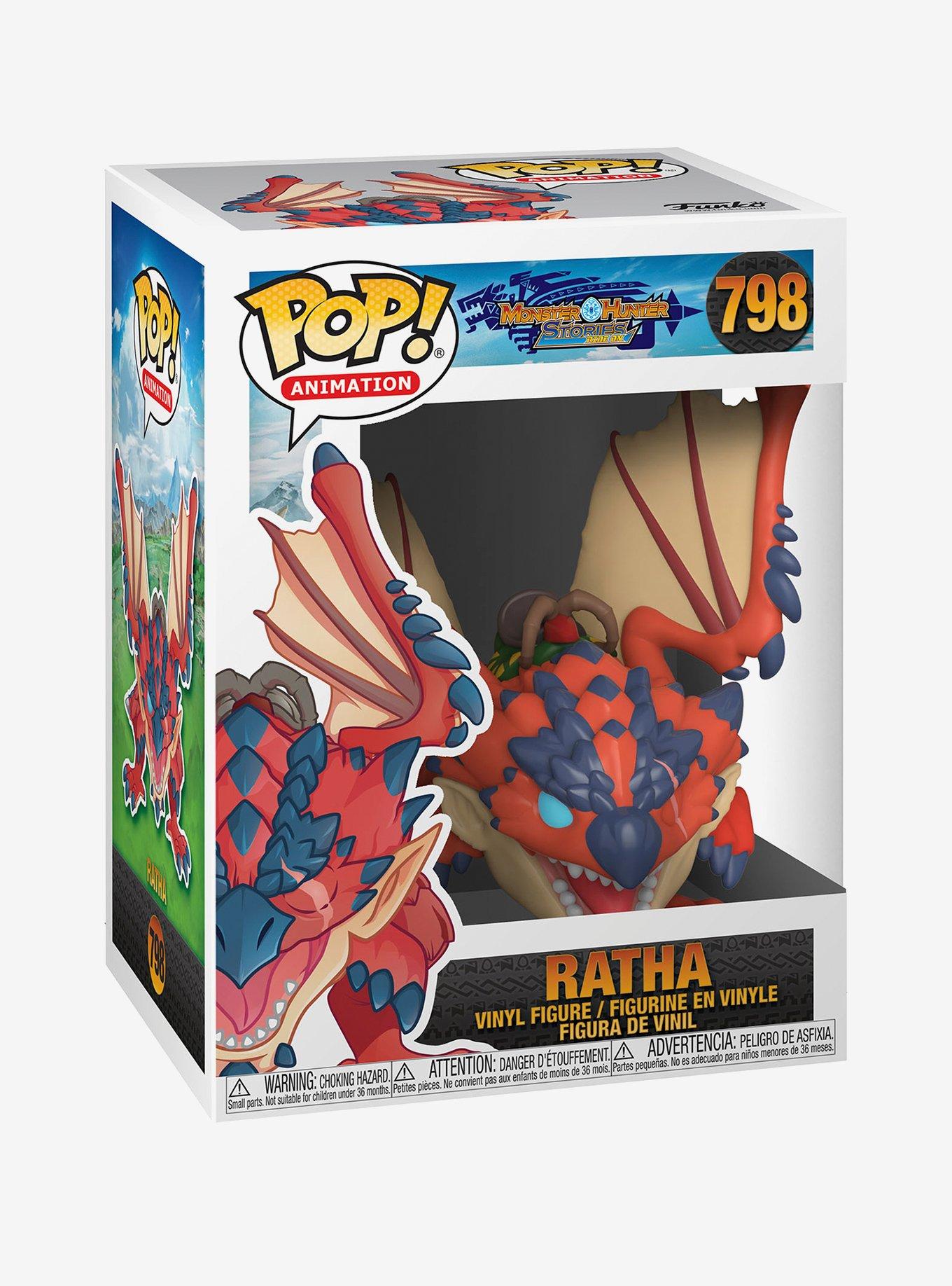 Funko Monster Hunter Stories: Ride On Pop! Animation Ratha Vinyl Figure, , alternate