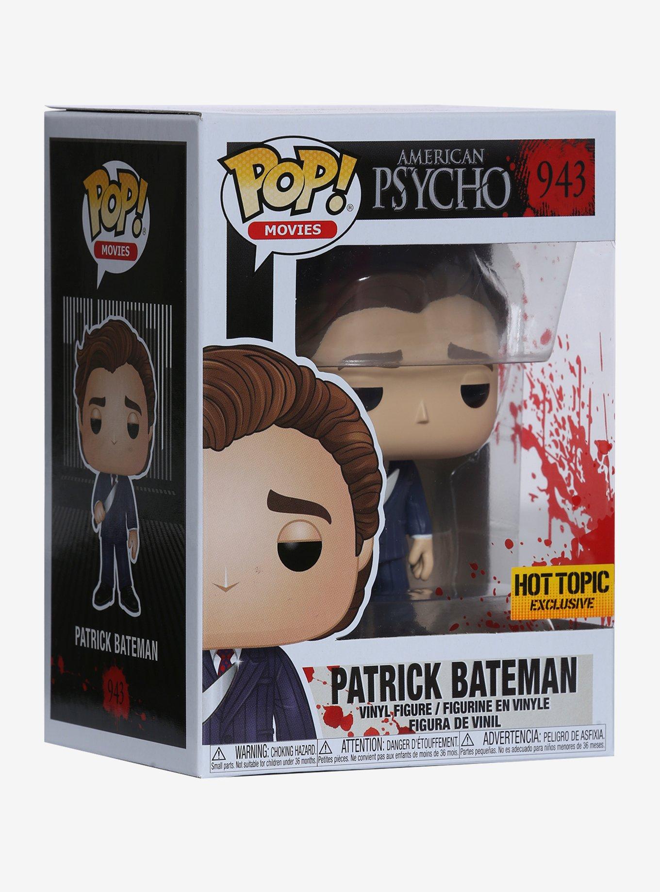 Funko American Psycho Pop! Movies Patrick Bateman Vinyl Figure Hot Topic Exclusive, , alternate