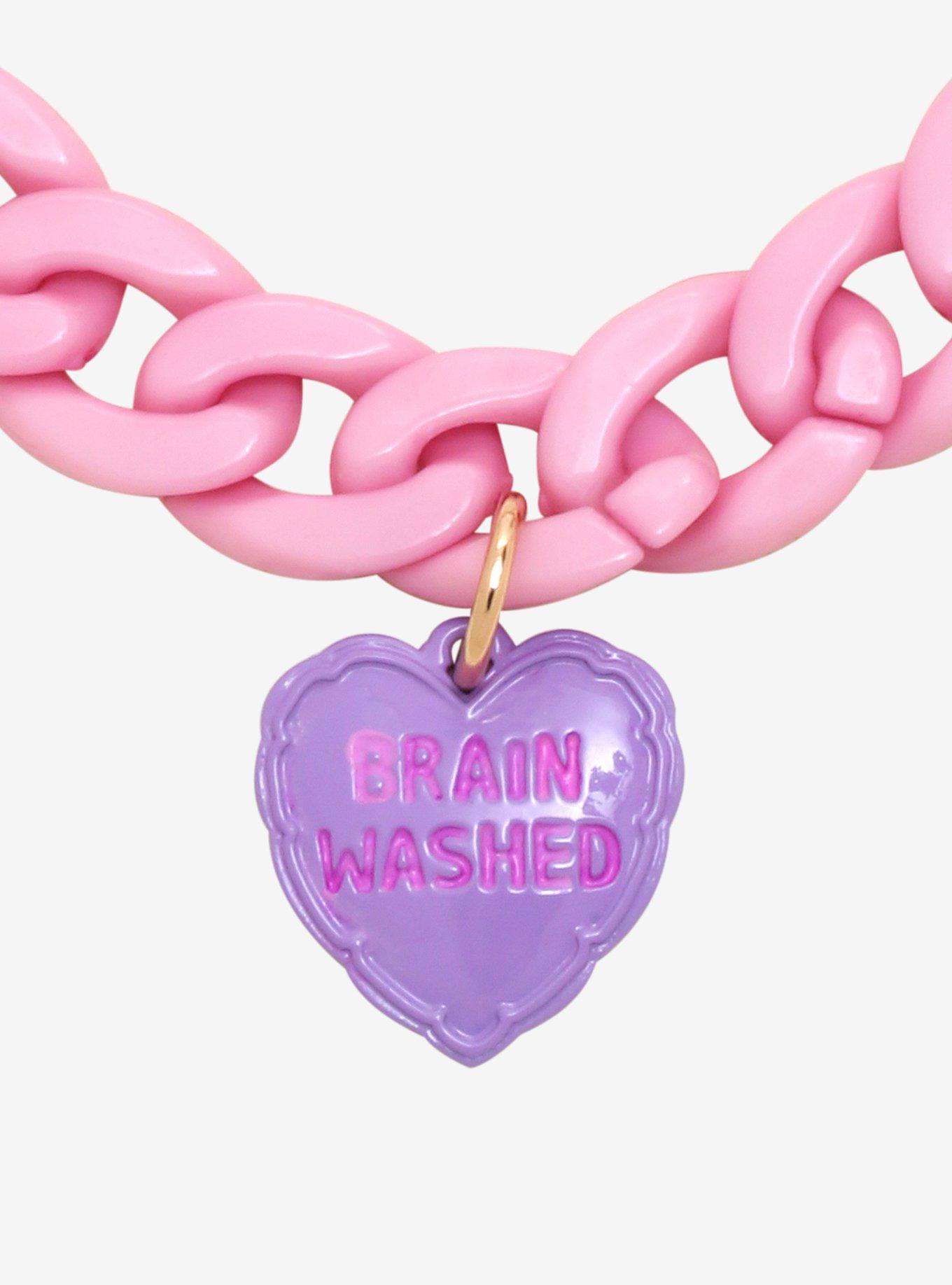 Brain Washed Pastel Chain Bracelet Set, , alternate