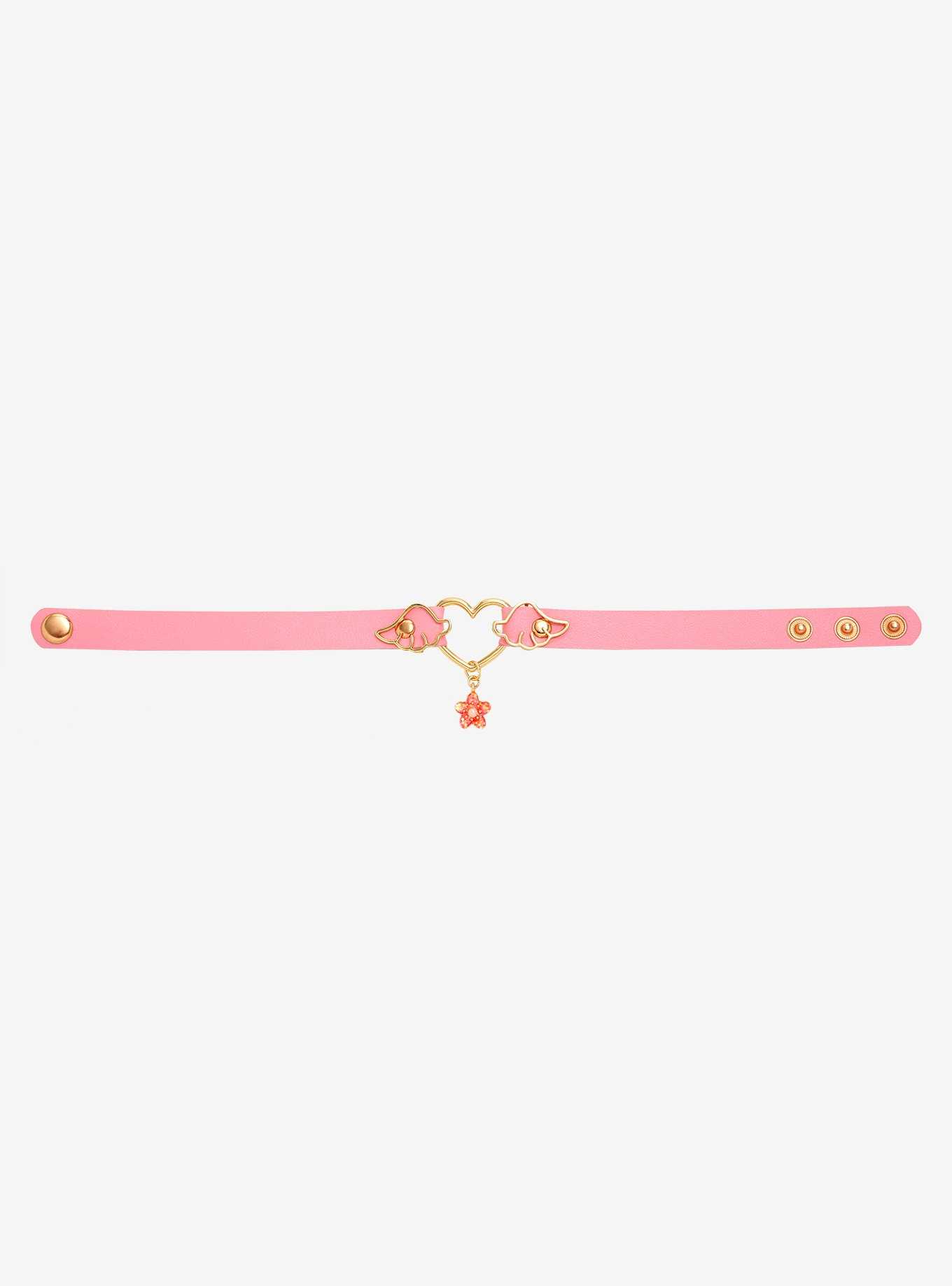 Cherry Blossom & Wings Heart Choker, , hi-res