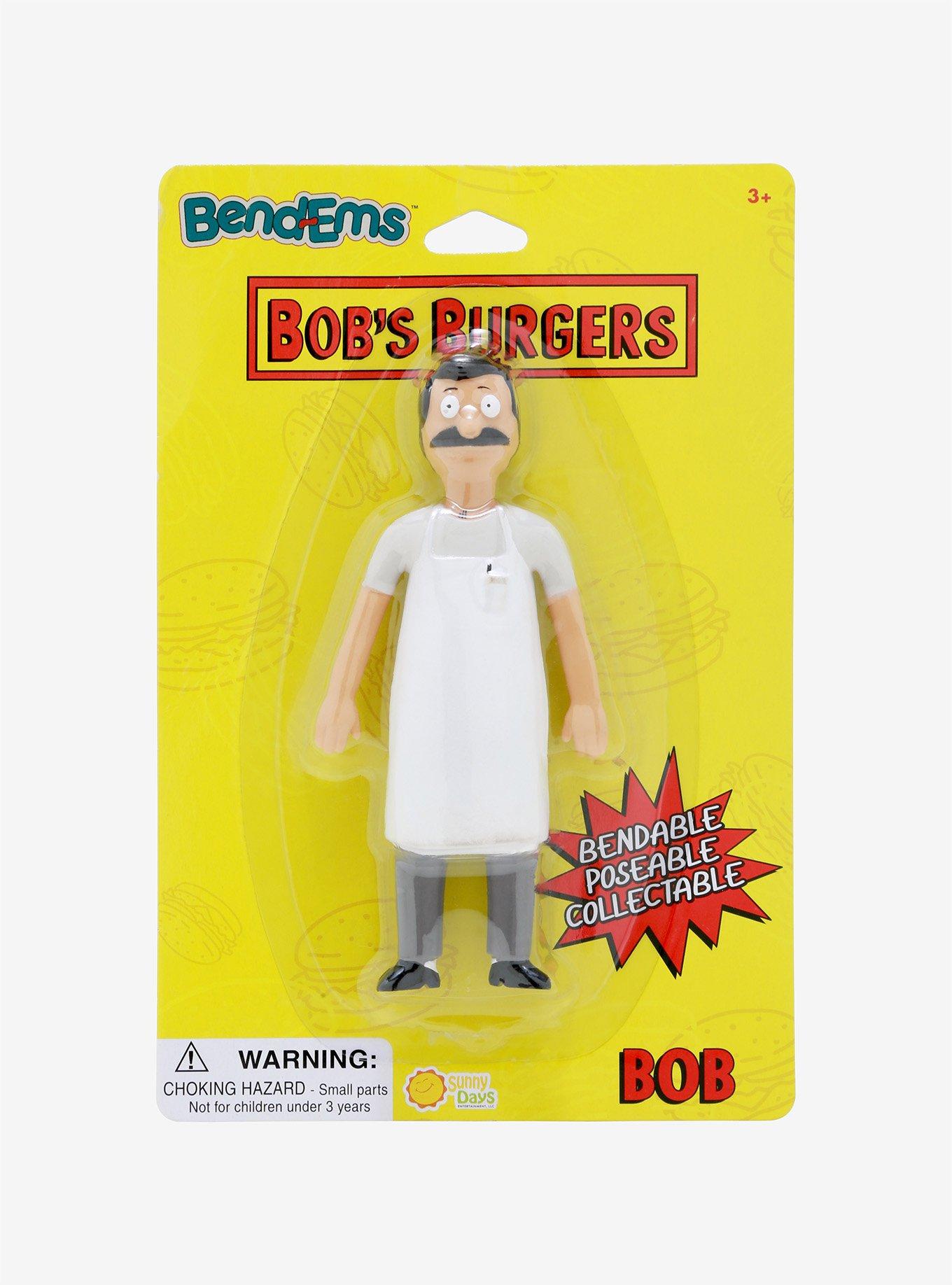 Bend-Ems Bob's Burgers Bob Bendable Figure, , alternate