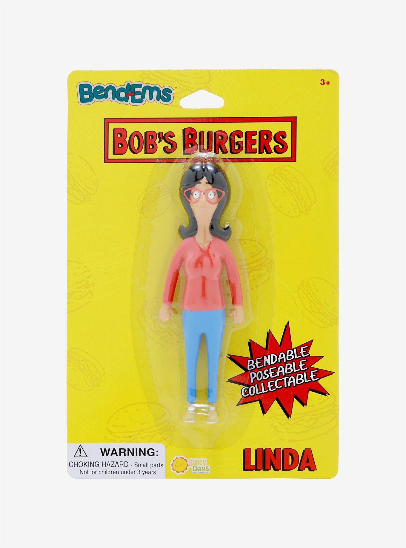 Bend-Ems Bob's Burgers Linda Bendable Figure, , alternate