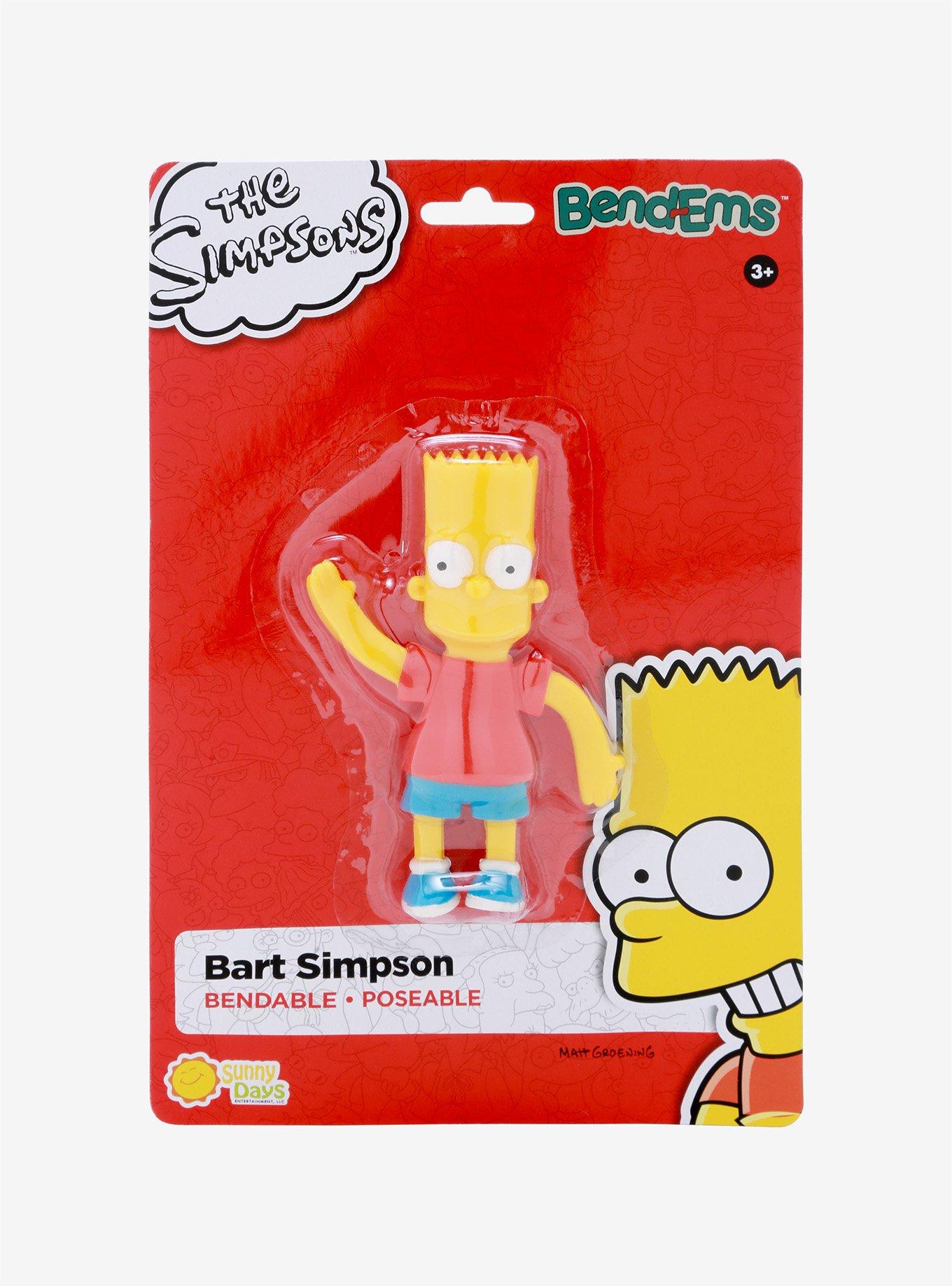 Bend-Ems The Simpsons Bart Bendable Figure, , alternate