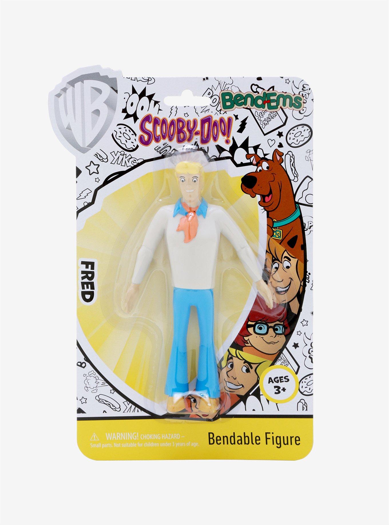 Bend-Ems Scooby-Doo Fred Bendable Figure, , alternate