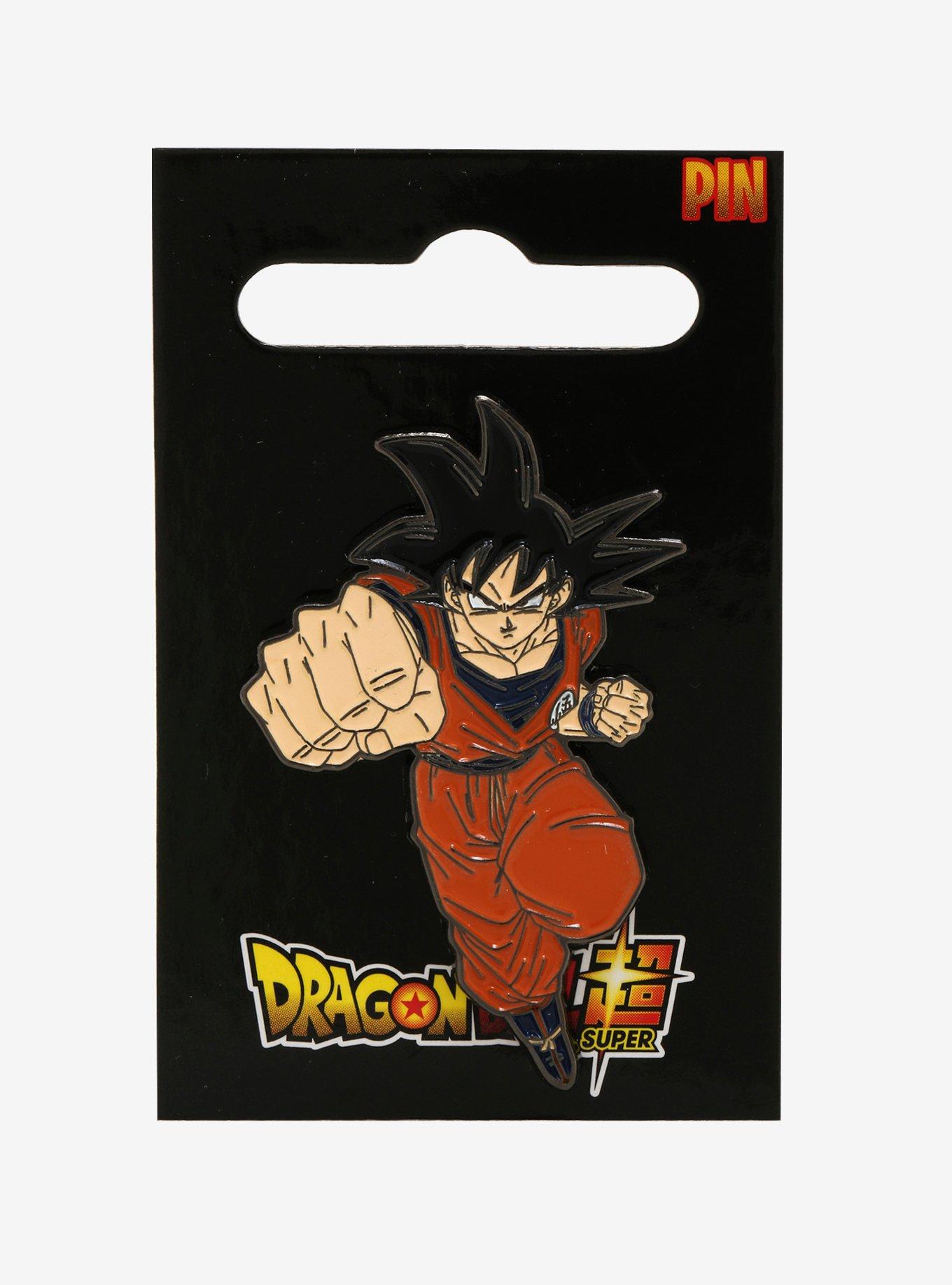 Dragon Ball Super Goku Punch Enamel Pin, , alternate