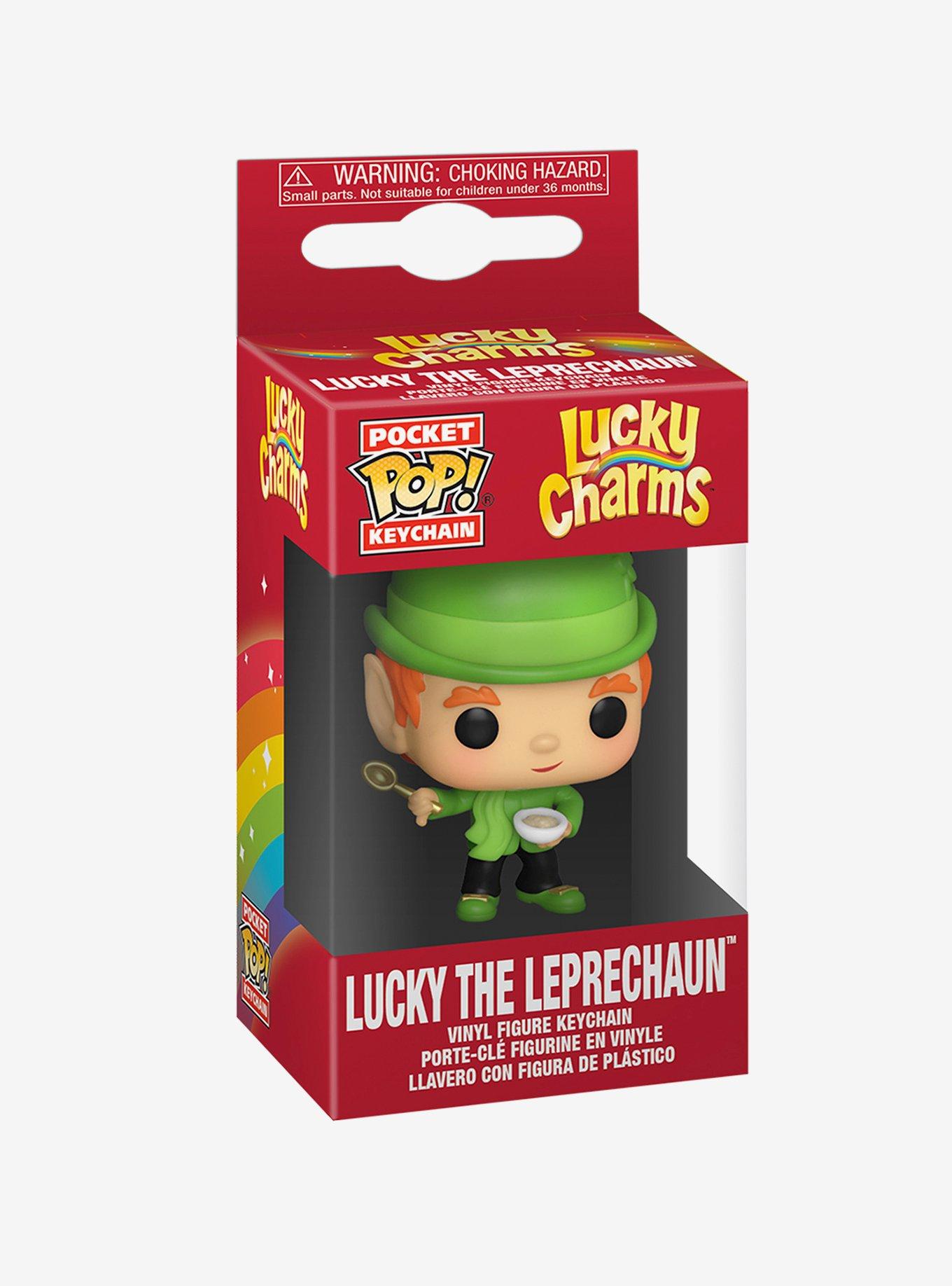 Funko Pocket Pop! Lucky Charms Lucky the Leprechaun Vinyl Keychain, , alternate