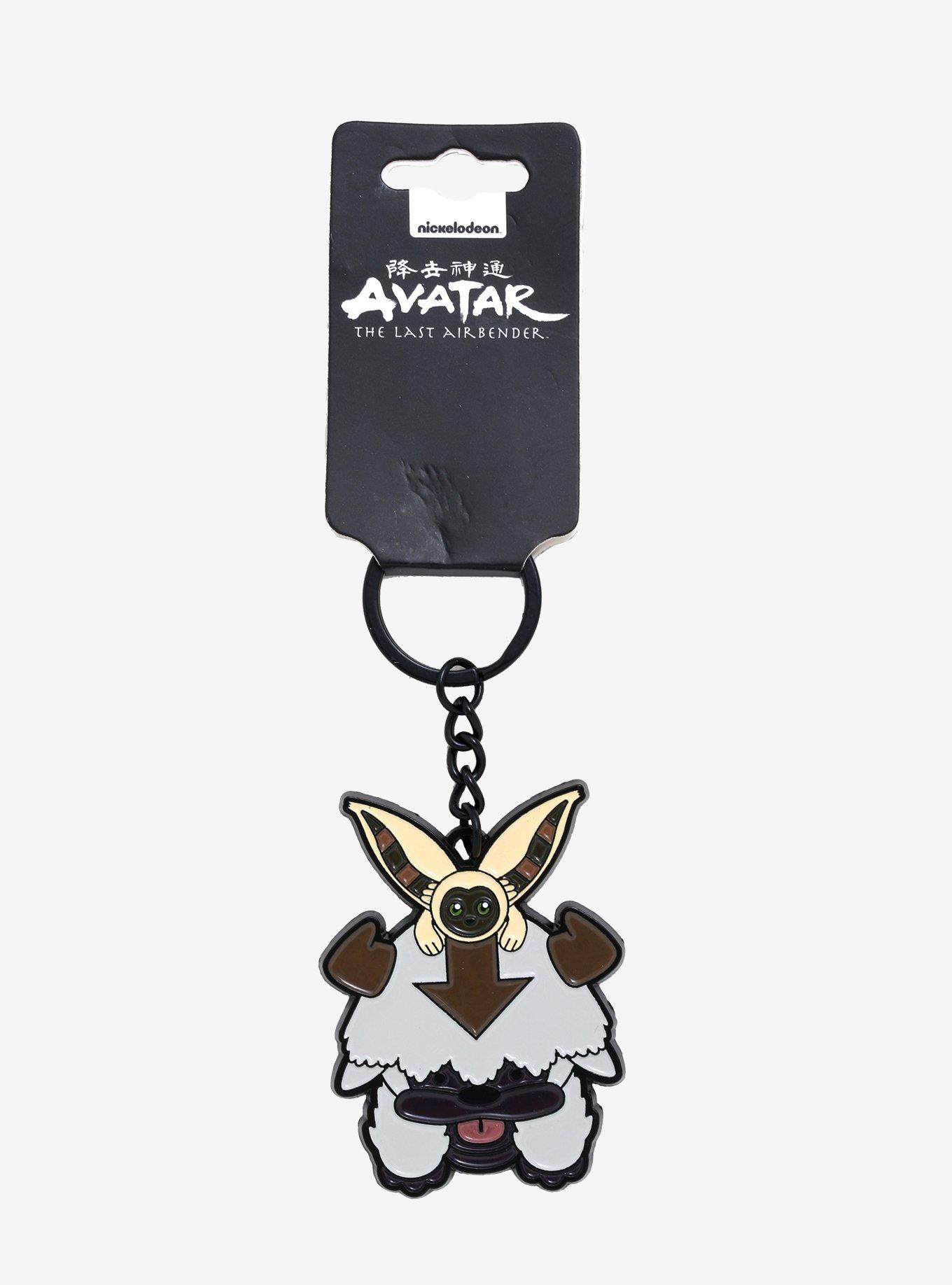 Avatar: The Last Airbender Appa & Momo Enamel Keychain - BoxLunch Exclusive, , alternate