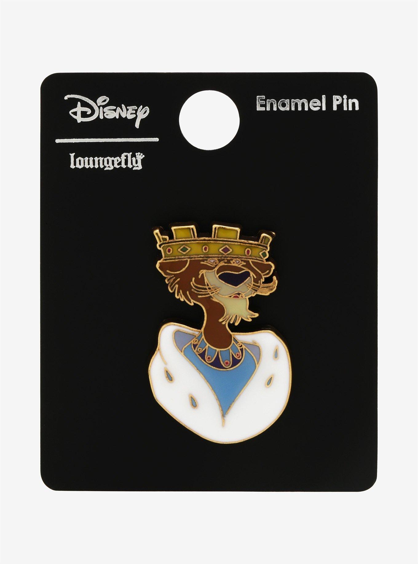 Loungefly Disney Robin Hood Prince John Enamel Pin - BoxLunch Exclusive, , alternate