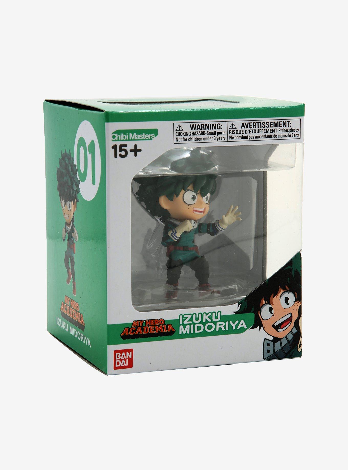 Bandai My Hero Academia Chibi Masters Izuku Midoriya Collectible Figure, , alternate