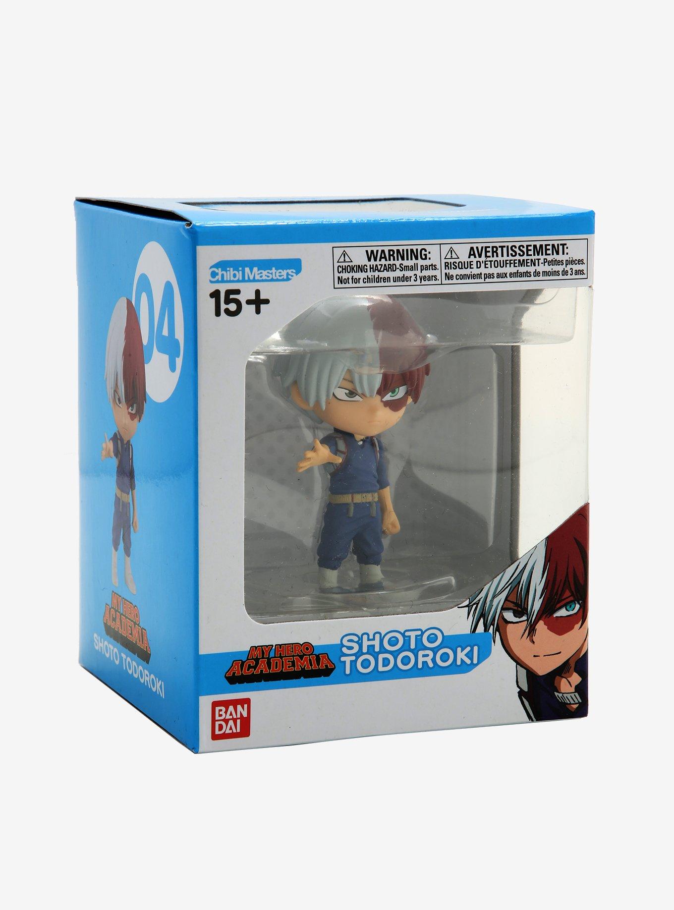 Bandai My Hero Academia Chibi Masters Shoto Todoroki Collectible Figure, , alternate