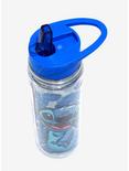 Disney Lilo & Stitch Glitter Stitch Water Bottle, , alternate