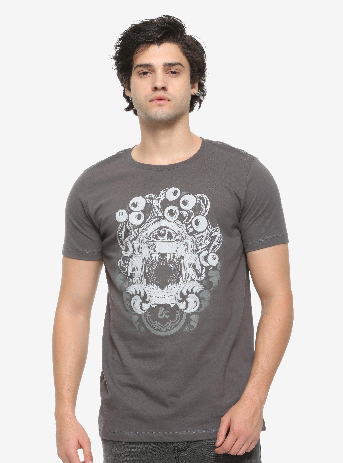 Dungeons & Dragons Beholder T-Shirt, CHARCOAL, alternate