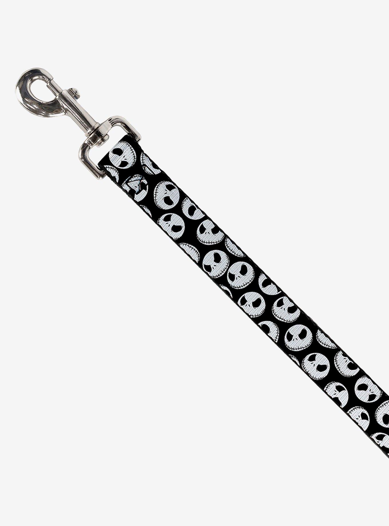The Nightmare Before Christmas Jack Scattered Expressions Dog Leash, , alternate