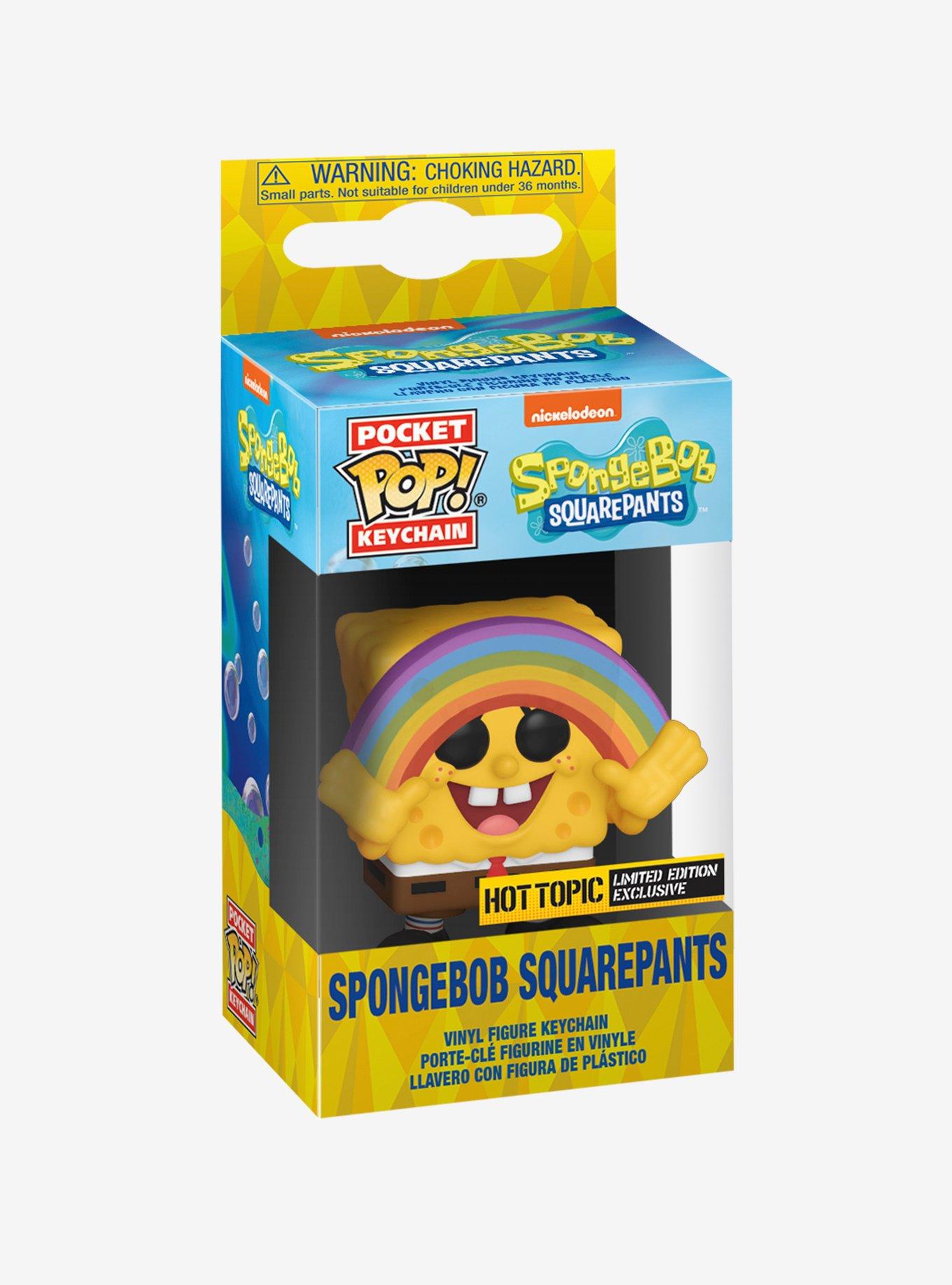 Funko Pocket Pop! SpongeBob SquarePants Vinyl Key Chain Hot Topic Exclusive, , alternate