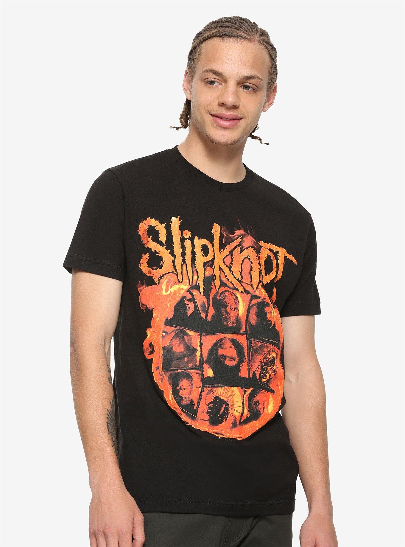 Slipknot We Are Not Your Kind Flames T-Shirt, BLACK, alternate