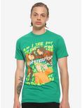 Waterparks Dream Boy Anime T-Shirt, GREEN, alternate