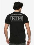 Nine Inch Nails Concert Photo T-Shirt, BLACK, alternate