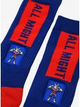 My Hero Academia All Might Patch Crew Socks - BoxLunch Exclusive, , alternate
