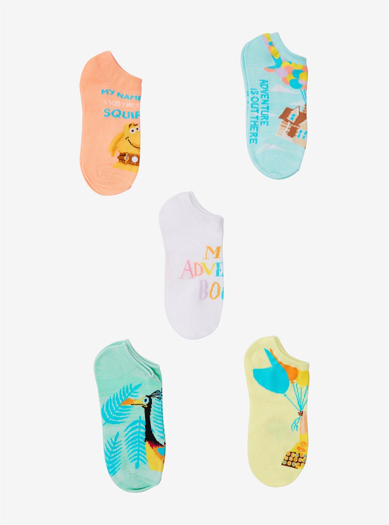 Disney Pixar Up Russell, Kevin, & Dug Ankle Sock Set, , alternate