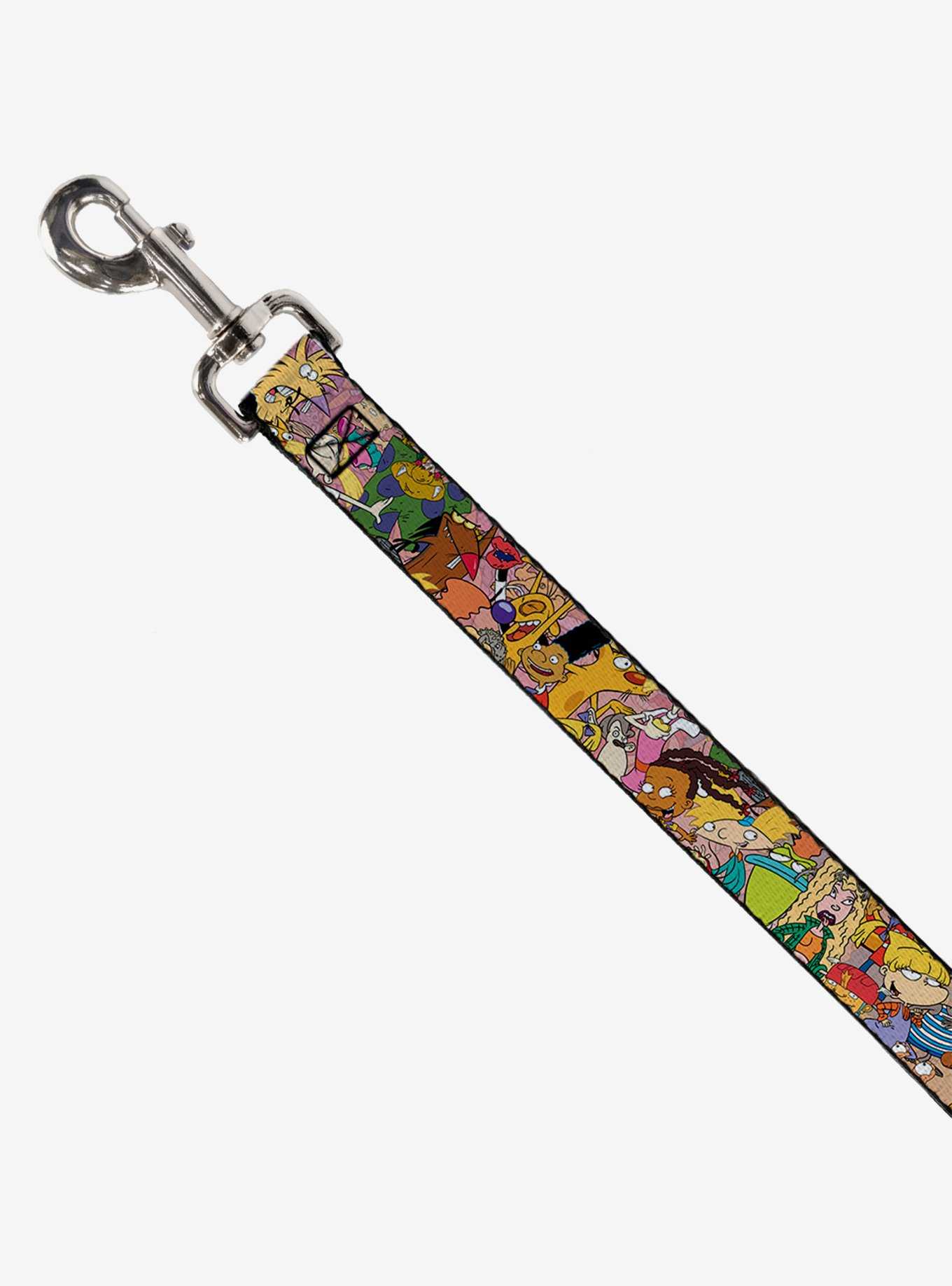 Nickelodeon 90's Rewind Character Mash Up Collage Dog Leash, , hi-res